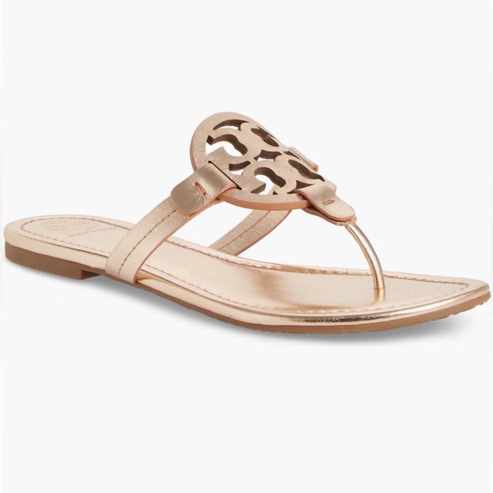 Tory Burch Miller Rosegold pre loved good condition sz 5.5